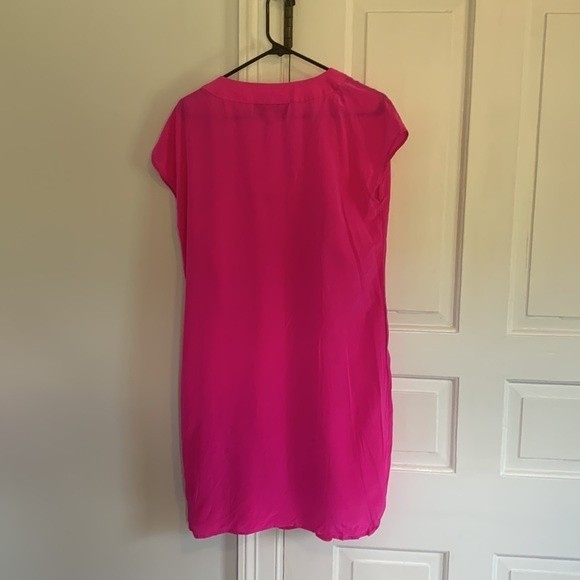 C. Wonder Silk Pink Tunic Dress with slip Small - Picture 8 of 10